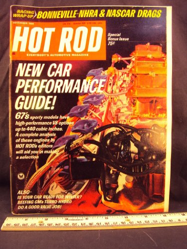 1966 66 NOV November HOT ROD Magazine, Volume 19 Number # 11