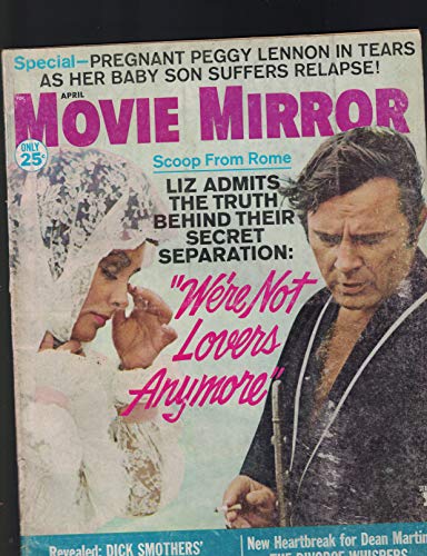 Movie Mirror Magazine April 1968 Liz Taylor