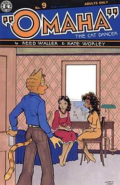 Omaha the Cat Dancer (Kitchen Sink), Edition# 9