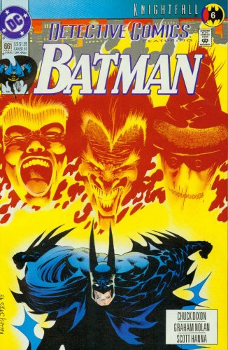 Detective Comics #661 City on Fire