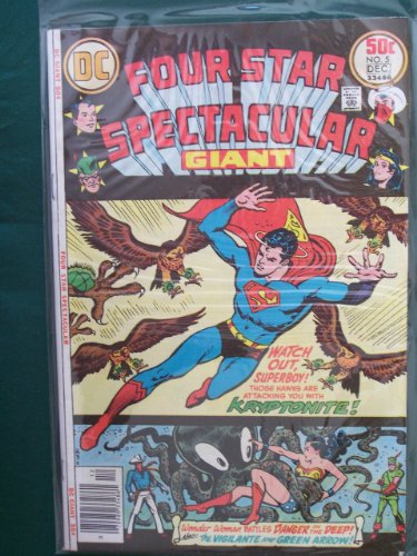 Four Star Spectacular Giant No. 5 (Featuring: Super Boy and Wonder Woman)
