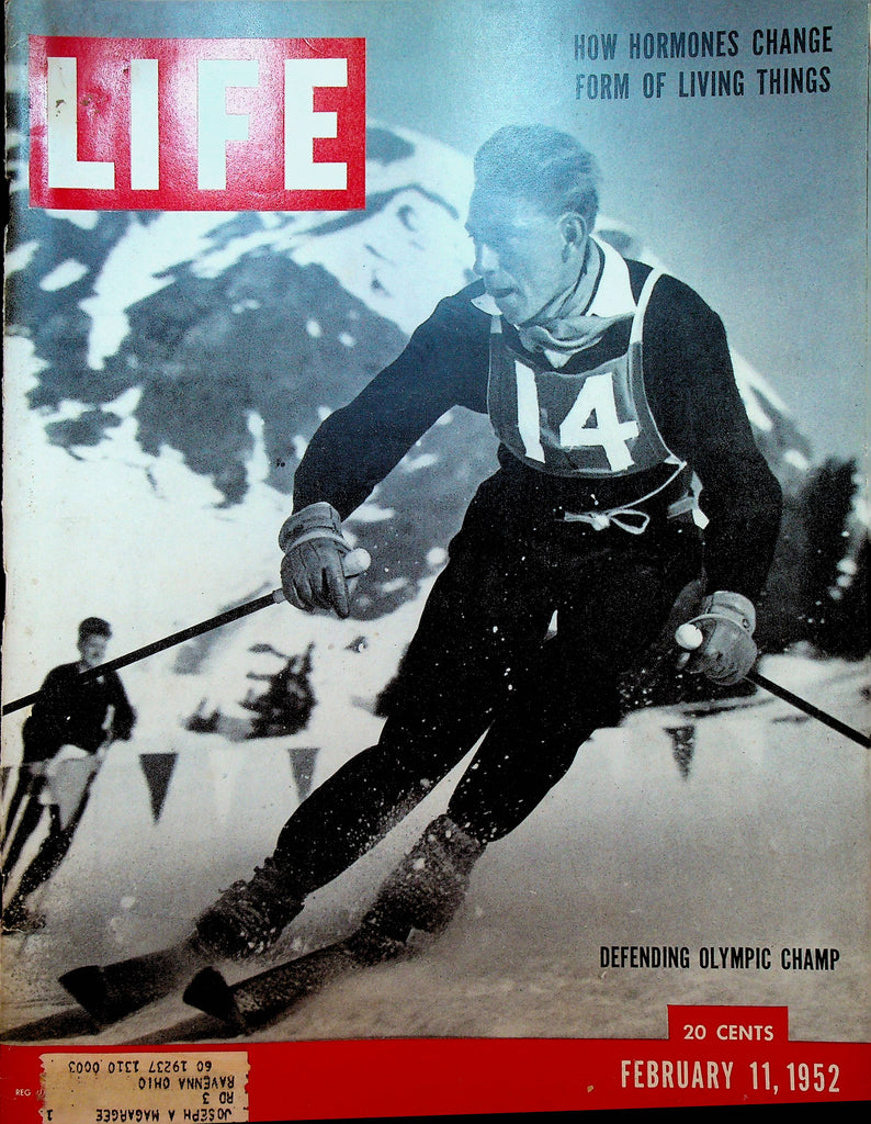 Life Magazine February 11 1952 Henri Oreiller