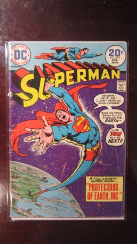 Superman #274 National Comics - DC - "Protectors Of Earth Inc."