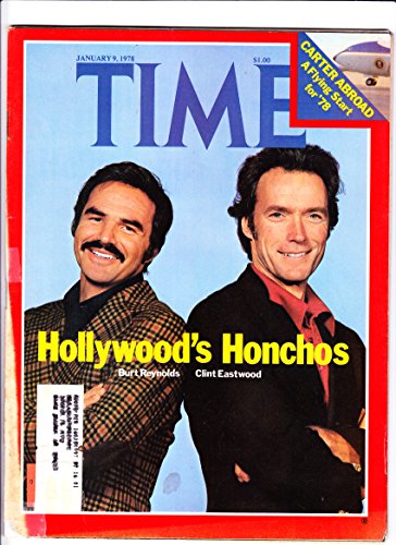Time Magazine January 9 1978 Burt Reynolds & Clint Eastwood