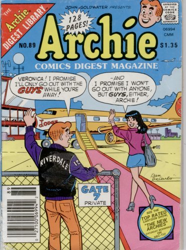 Archie Comics Digest Magazine No. 89 (The Archie Digest Library, No. 89)