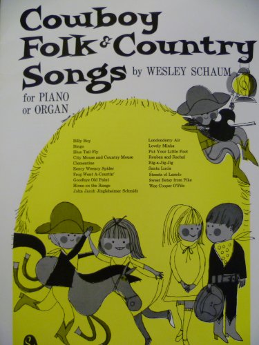 Folk & country songs,: For piano or organ