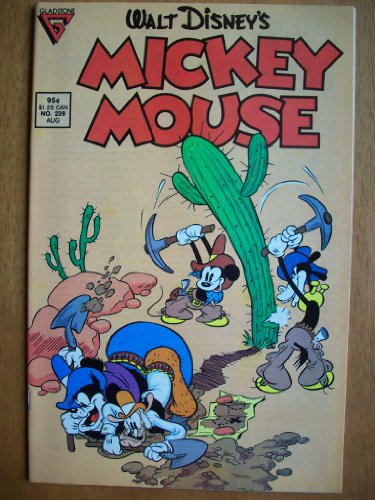 Mickey Mouse #239, August 1988. Floyd Gottfredson reprint