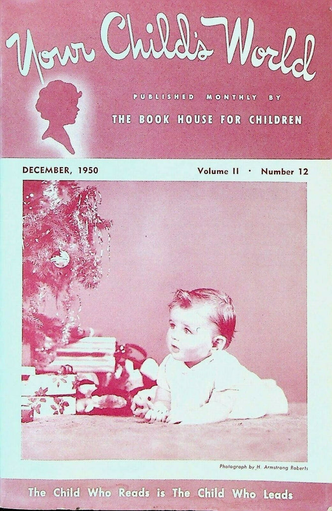 Your Child's World December 1950 Infant Under Christmas Tree Cover