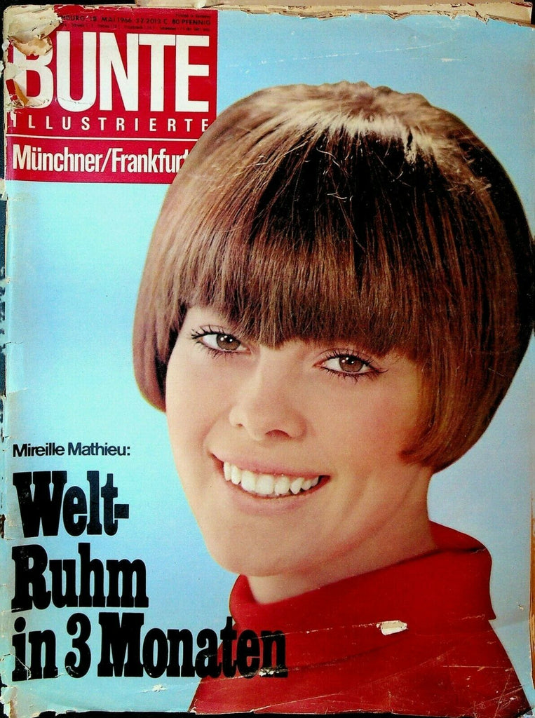 Bunte Illustrierte May 18 1966 Mireille Mathieu Cannes Film Festival