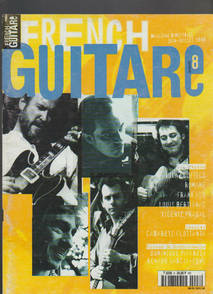 French Guitare Magazine June 1998 Frank Ash Vicente Pradal