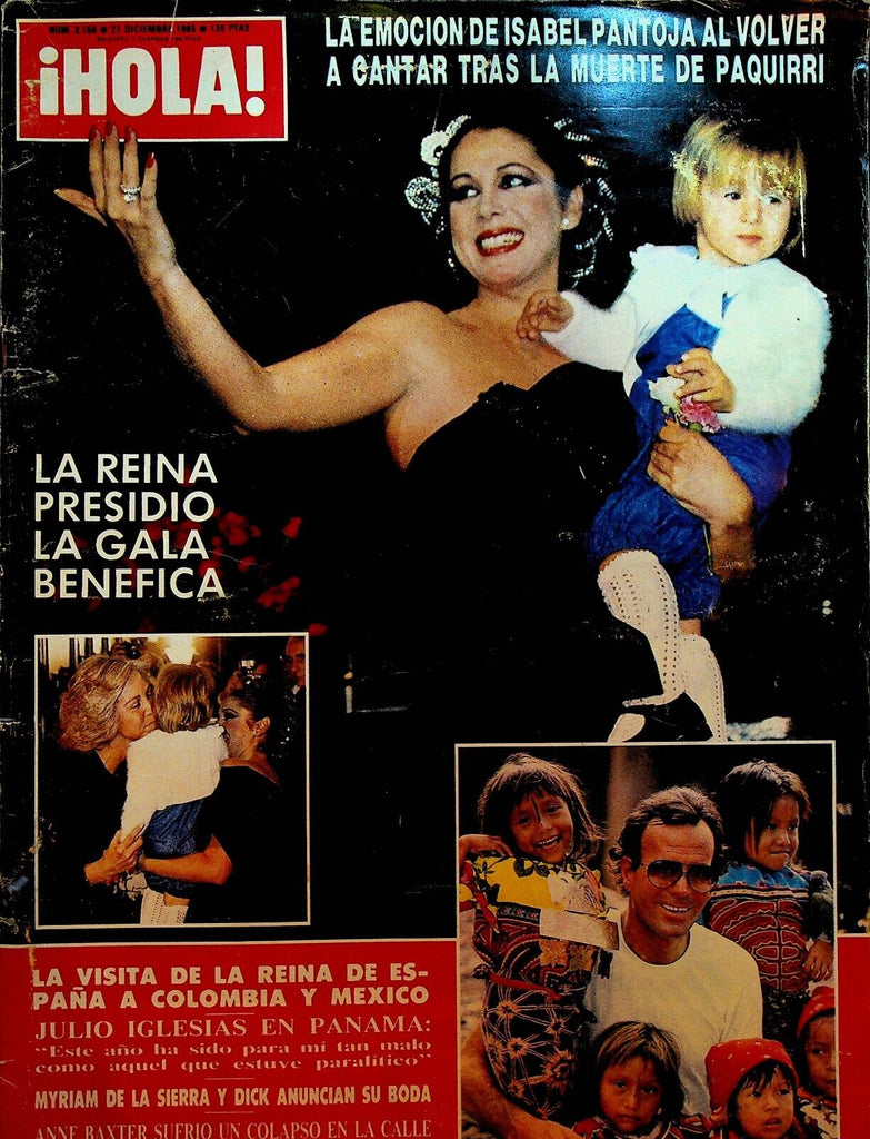 Hola Magazine December 21 1985 Olivia Newton-John Julio Iglesias Anne –  Papergoy