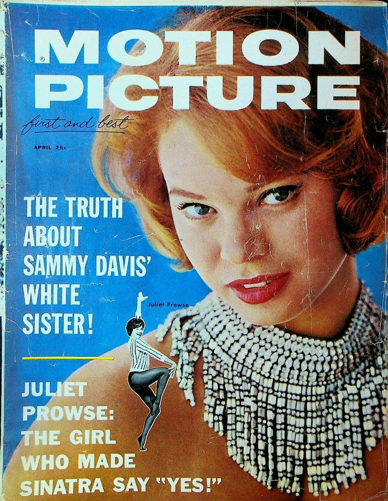 Motion Picture Magazine April 1962 Warren Beatty Tuesday Weld Rock Hudson