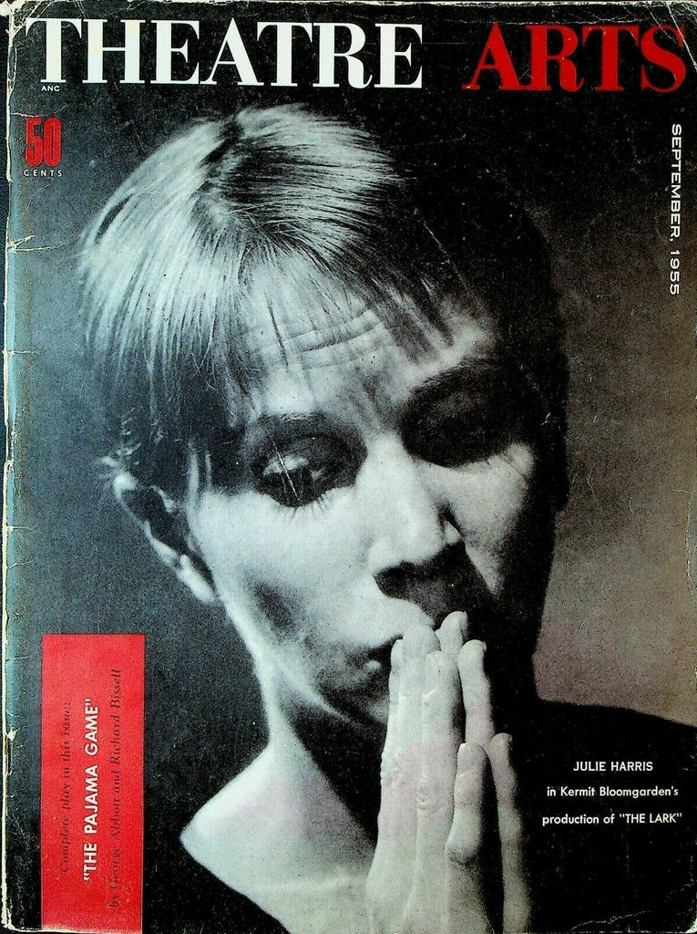 Theatre Arts September 1955 Julie Harris Lee Falk D'Oyly Carte Opera Company