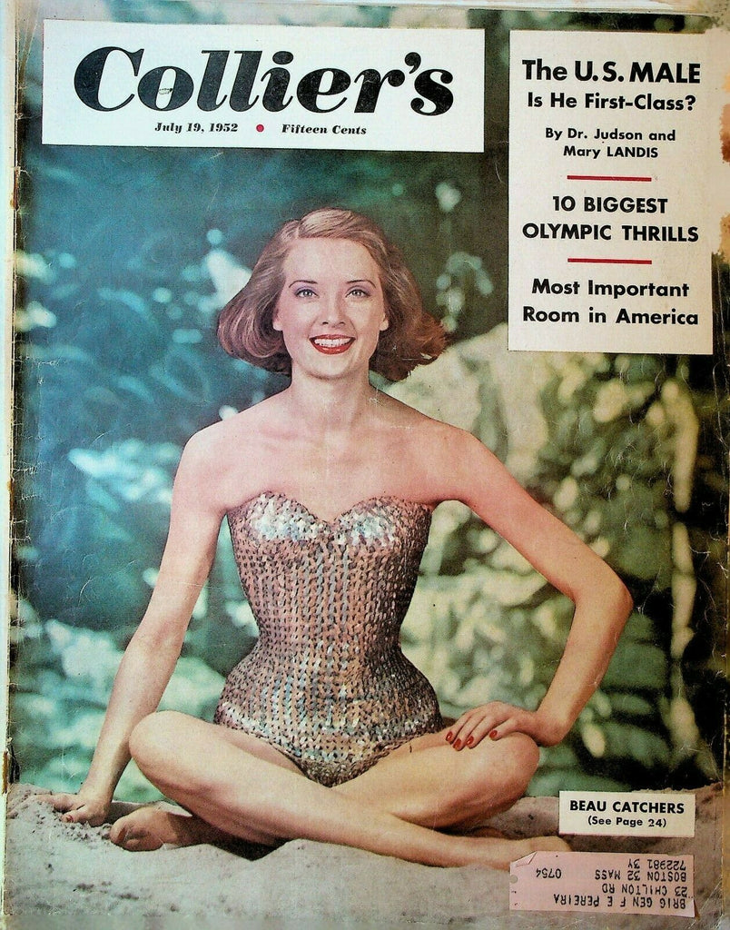 Collier's Magazine July 19 1952 Luke Short Cannes Orson Welles Dolores del Rio