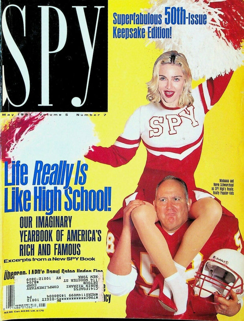 Spy Magazine May 1991 Madonna Orion Pictures Daryl Gates Spike Lee