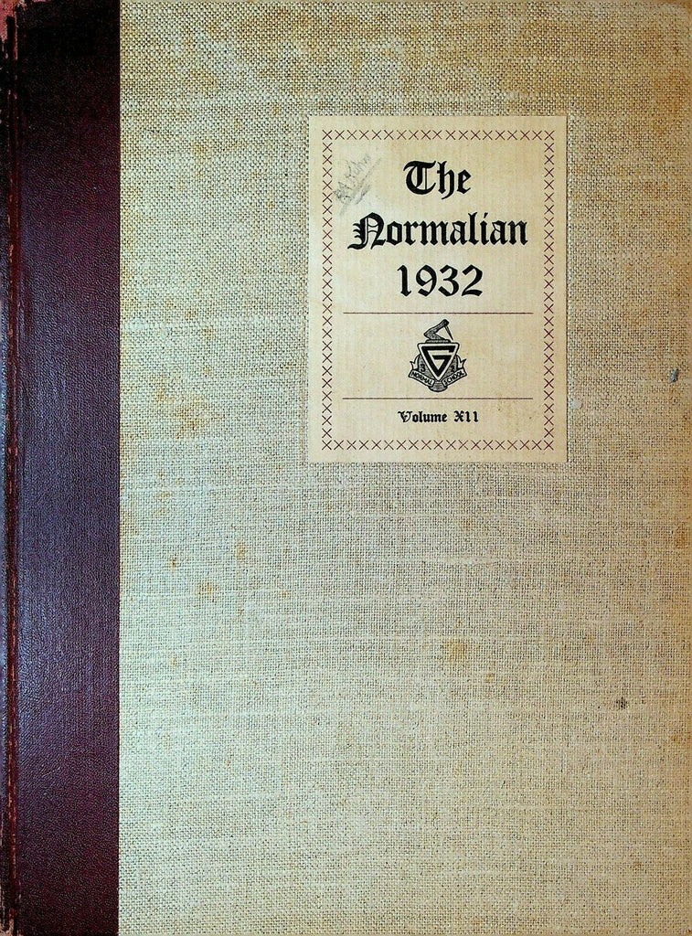 The Normalian 1932 Yearbook State Normal School Geneseo NY