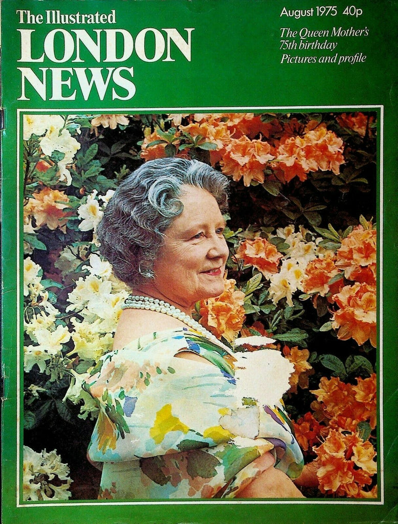 Illustrated London News August 1975 Wimbledon Billie-Jean King The Queen Mum
