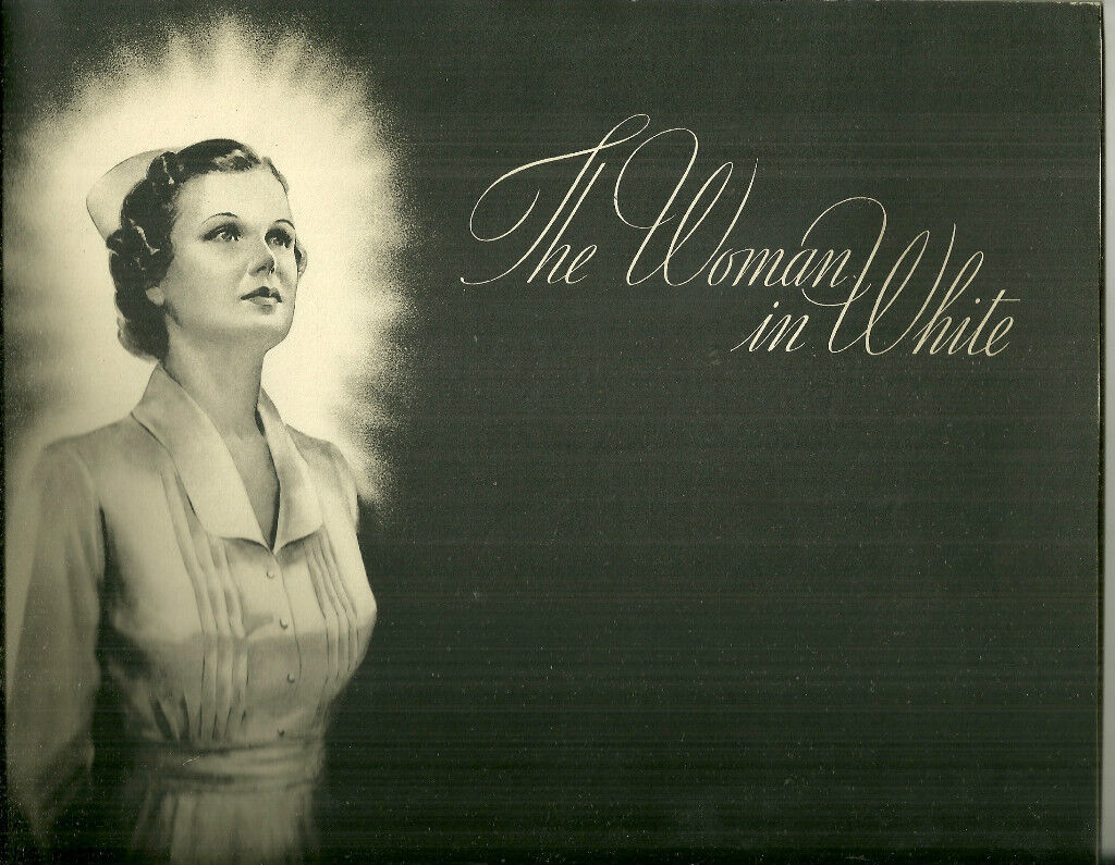 The Woman in White (Karen Adams) Radio Show Booklet 1938 Pillsbury
