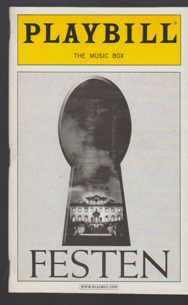 Festen Playbill April 2006 Ali MacGraw Julianna Margulies David Patrick Kelly