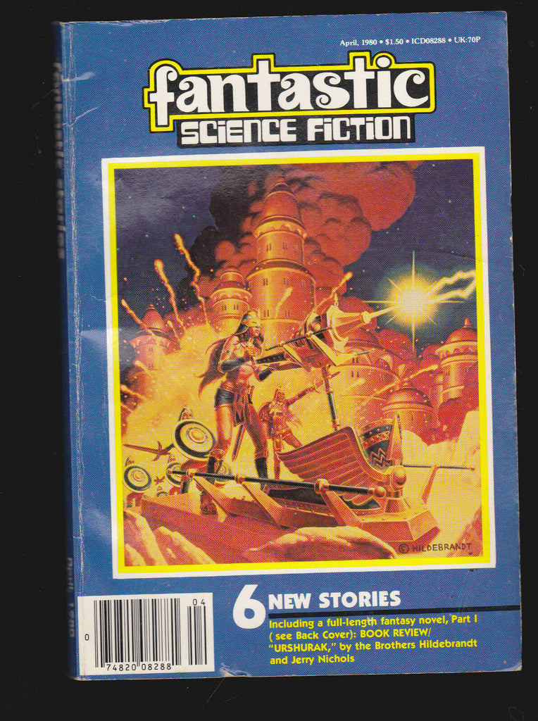 April 1980  Fantastic Stories- Dave Stover, Thea Carvel