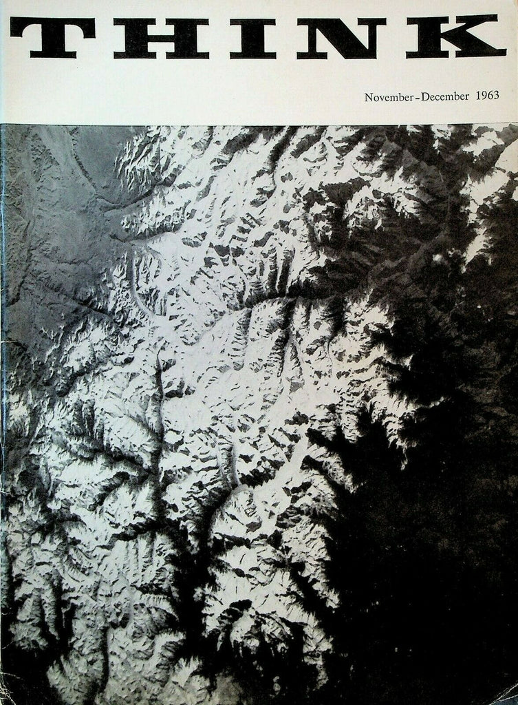 Think IBM Magazine November 1963 Scripps Institution Project Mercury