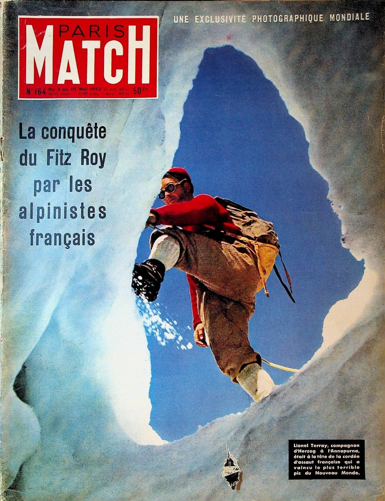 Paris Match May 10 1952 American Prison Riots Tilda Thamar Fitz Roy Climbing
