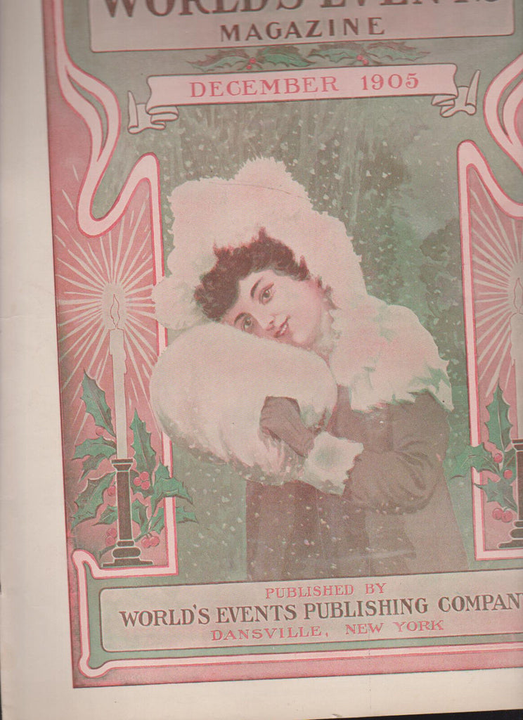 World's Events Magazine December 1905 Monroe Doctrine Silk Culture