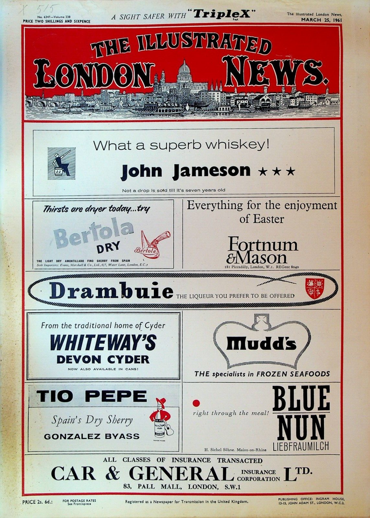 Illustrated London News March 25 1961 South Africa Belinda Lee