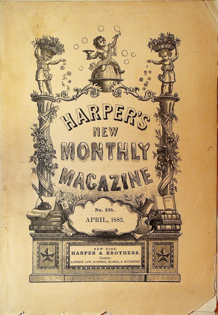 Harper's New Monthly Magazine April 1883 Washington Irving English Farmers