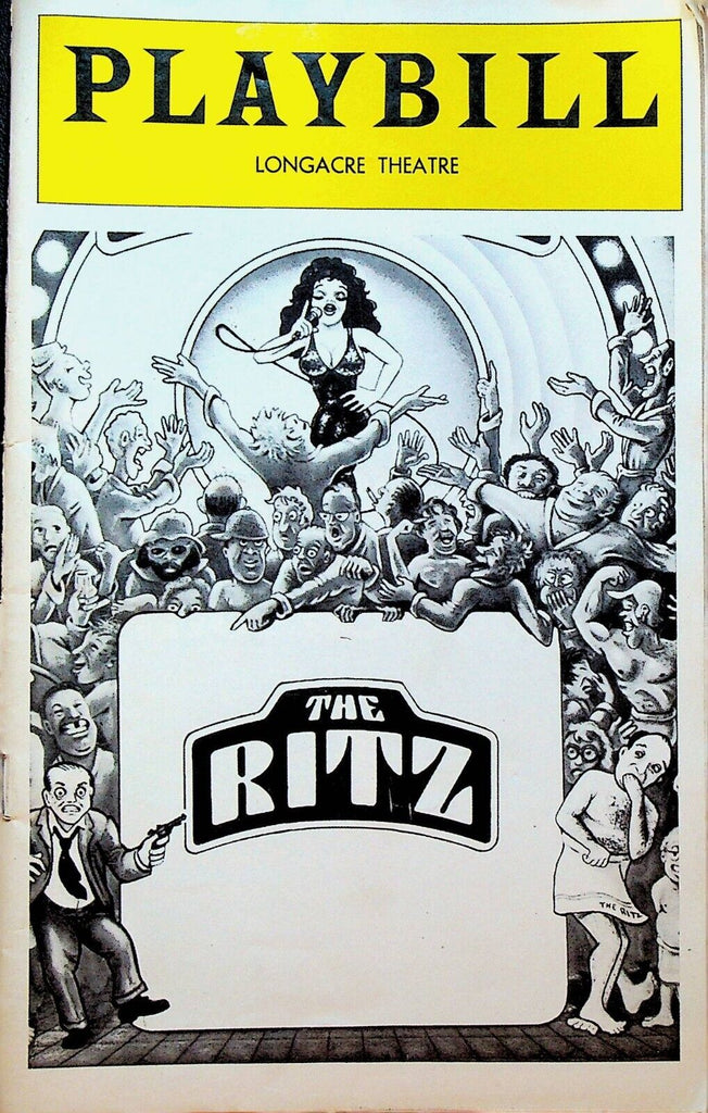 The Ritz Playbill August 1975 Rita Moreno F Murray Abraham Larry Gilman