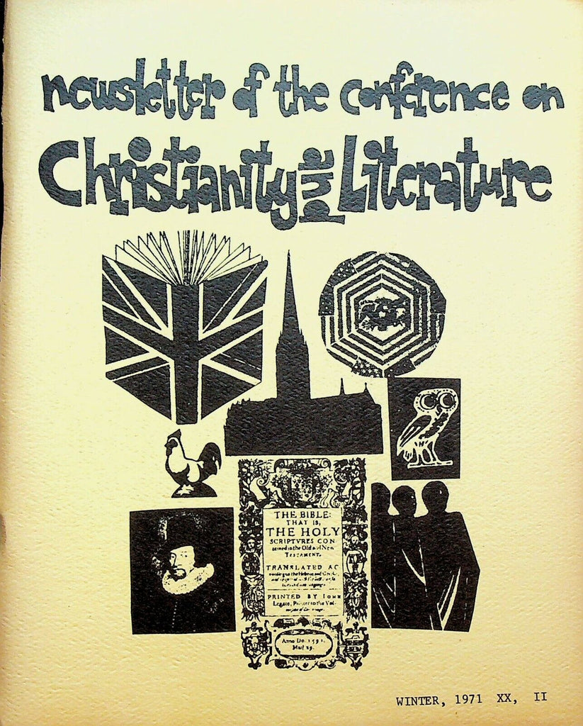 Christianity & Literature Winter 1971 Gods Games Theodicies Eugene Warren