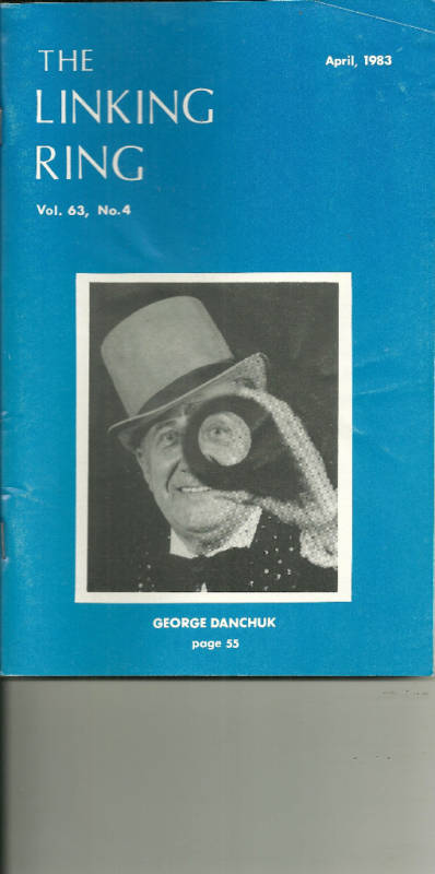 THE LINKING RING Magazine- Full year 1983  (12 issues) Magic Magicians