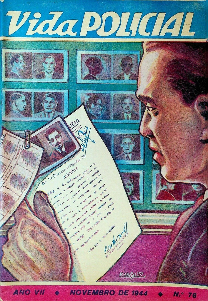 Vida Policial Magazine November 1944 Brazil Police Eraldo Rabello