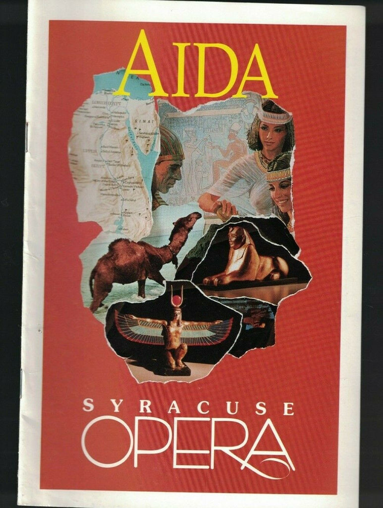 Aida Syracuse Opera Program October 29 1994 NYC Opera National Company