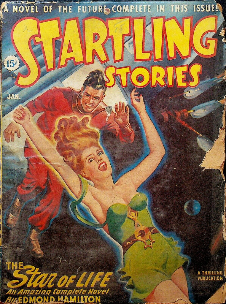 Startling Stories Pulp January 1947 Edmond Hamilton Murray Leinster