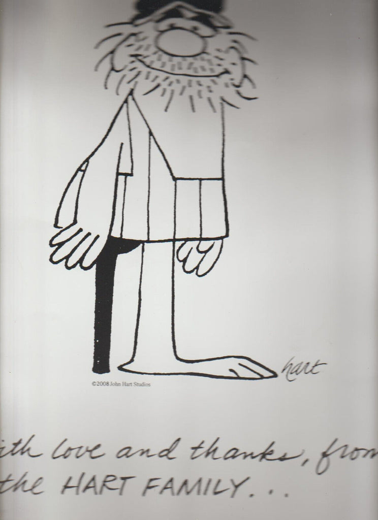 Wiley from BC Comic Strip 2008 With Love & Thanks from the Hart Family