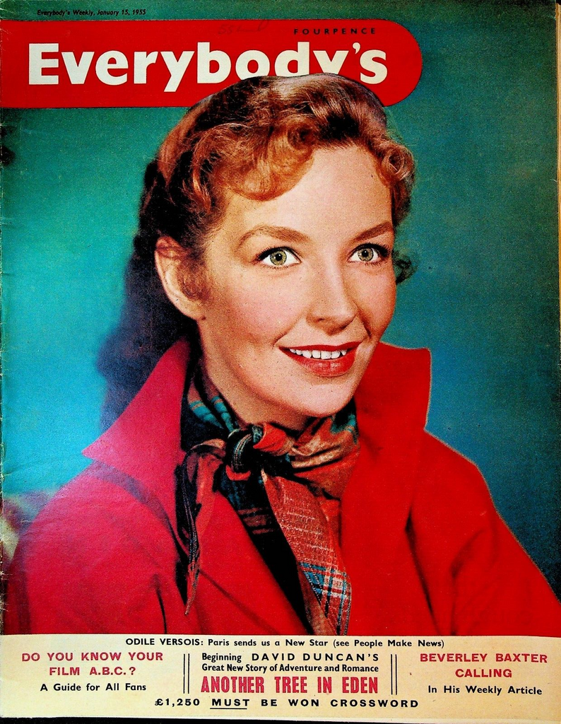 Everybody's Weekly January 15 1955 Wilfred Wooller Rugby Alec Guinness Jack Webb
