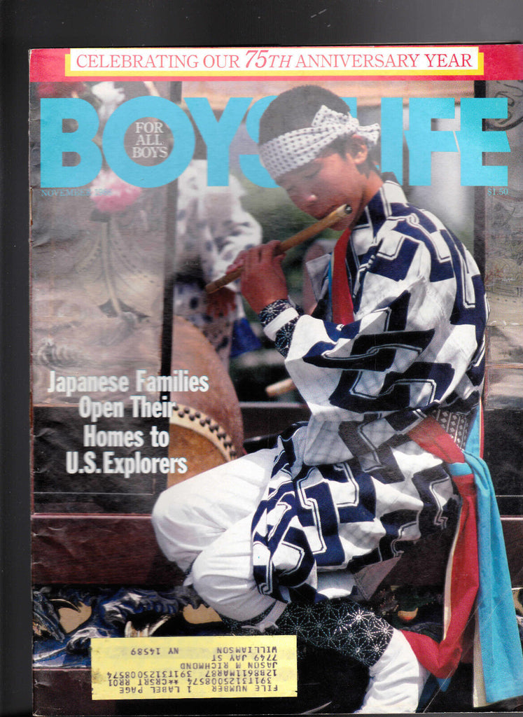 Boys' Life Magazine Japan Stump Mitchell Bicycling Freestyling November 1986