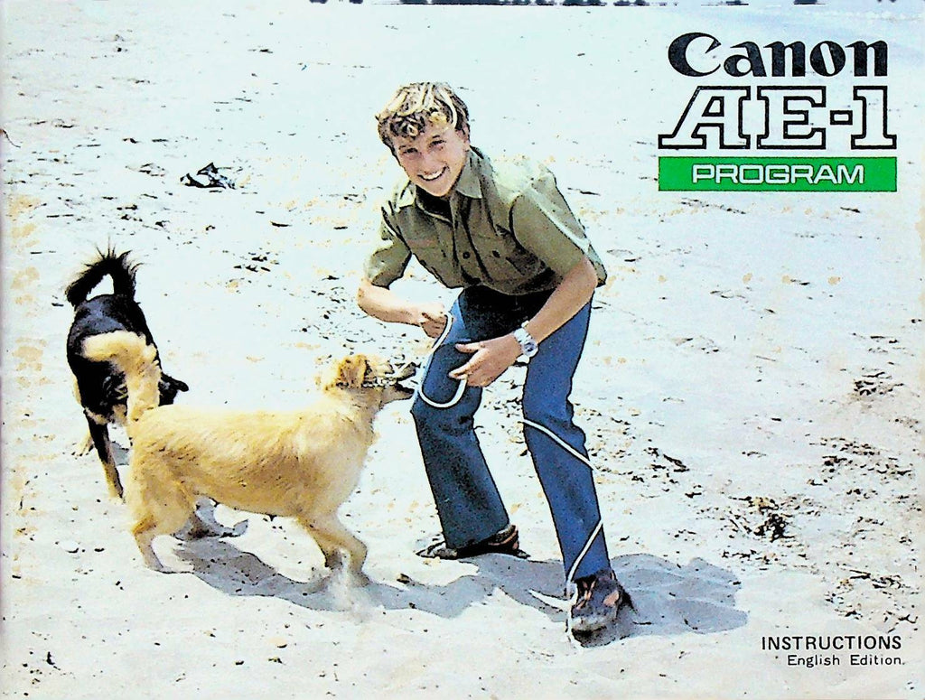 Canon AE-1 Camera Program Instructions