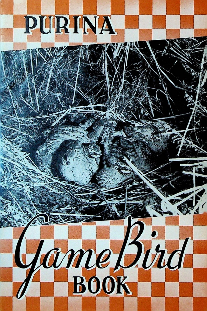 Purina Game Bird Book 1943 Booklet Quail Pheasant Partridge Chickens