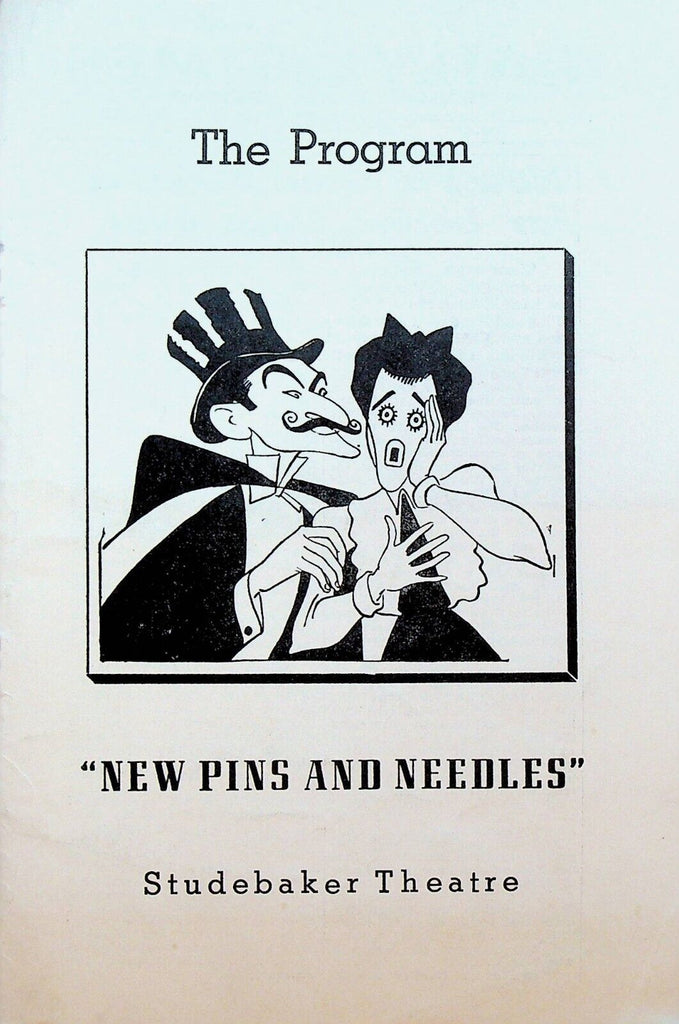 New Pins and Needles Program February 9 1941 Chicago Studebaker Theatre