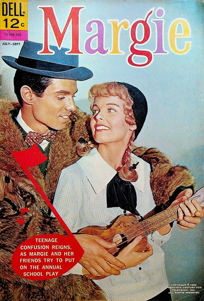 Margie 2 Dell Comic Book 1962 Cynthia Pepper Photo Cover TV
