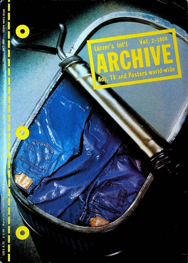 Lurzer's International Archive V2 1990 Ads TV & Posters Worldwide Magazine