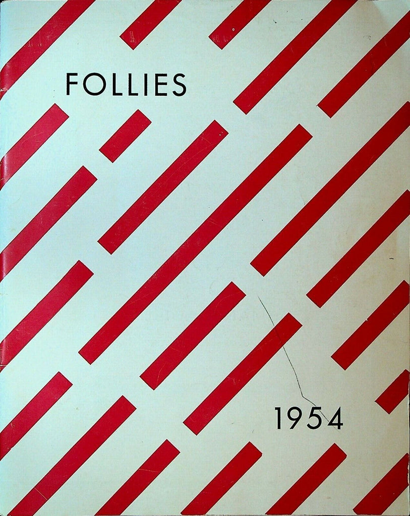 Follies of 54 Program North Shore Junior Service League Long Island NY 1954
