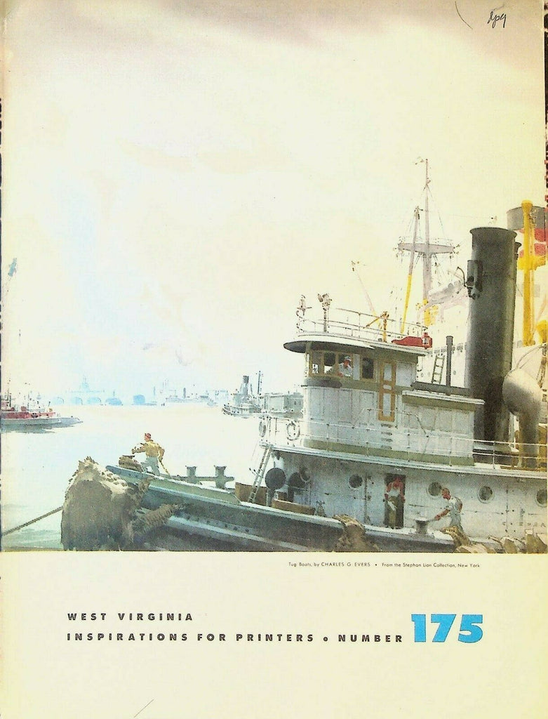 Westvaco Inspirations for Printers Magazine 175 1949 Charles G Evers