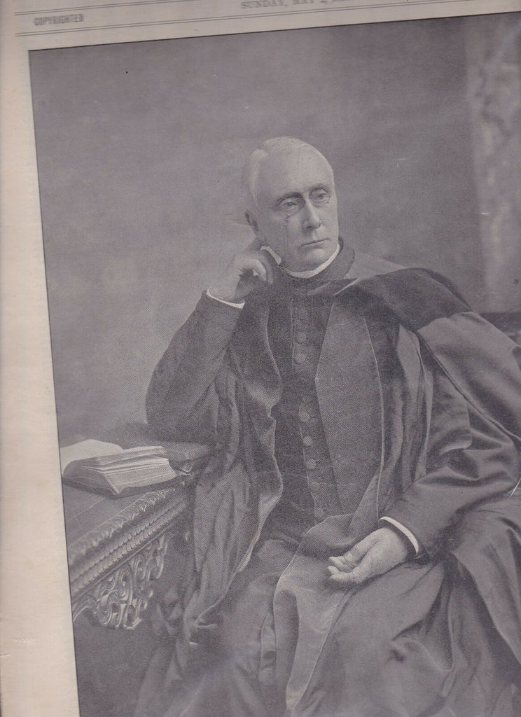 New York Times Magazine Rev Morgan Dix Trinity Parish May 2 1897