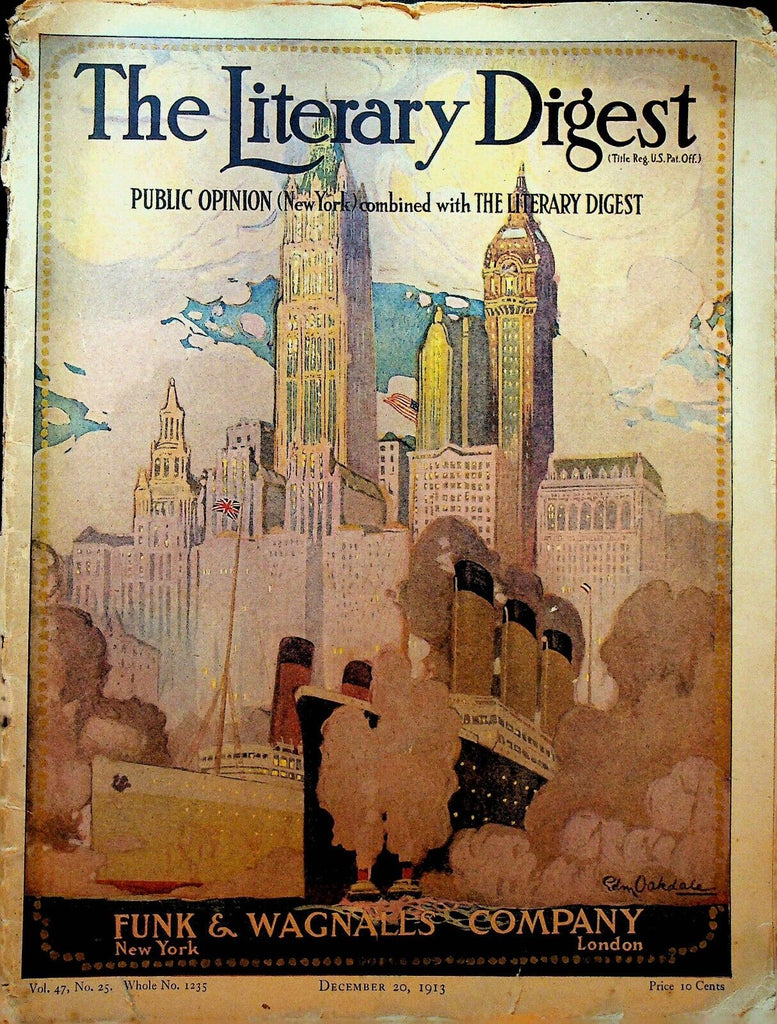 Literary Digest December 20 1913 Woman's Suffrage Hindus in South Africa