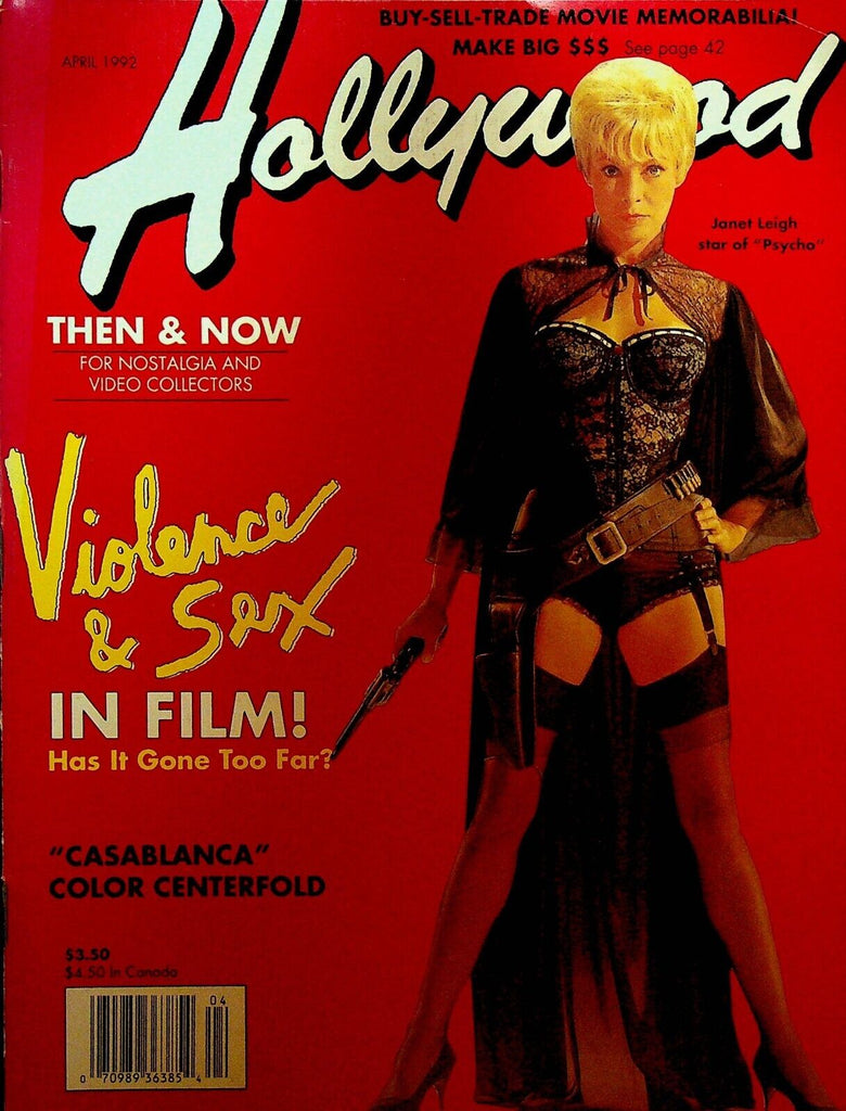 Hollywood Then & Now April 1992 Janet Leigh Casablanca June Lang AC Lyles