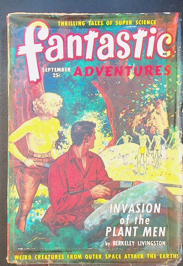Fantastic Adventures Pulp September 1949 Rog Phillips Berkeley Livingston