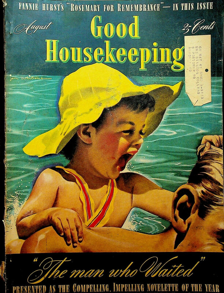 Good Housekeeping Magazine August 1940 Walt Disney Donald Duck Jon Whitcomb
